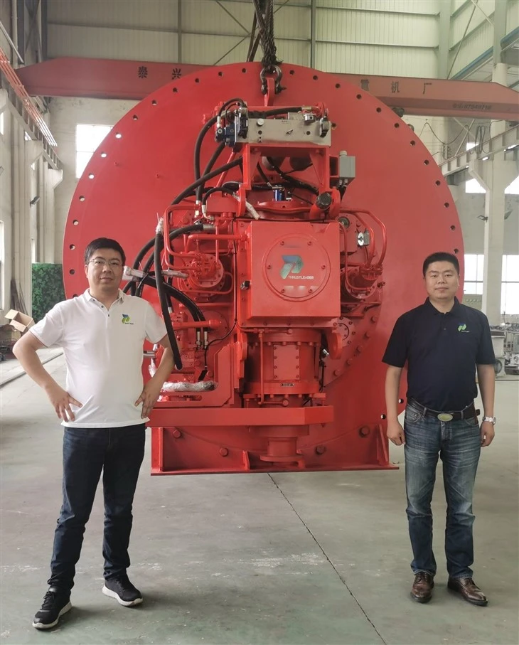 Marine Well Mounted Azimuth Thruster, Counter Rotating Propellers Approved By BV best